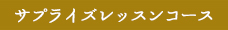 サプライズレッスンコース